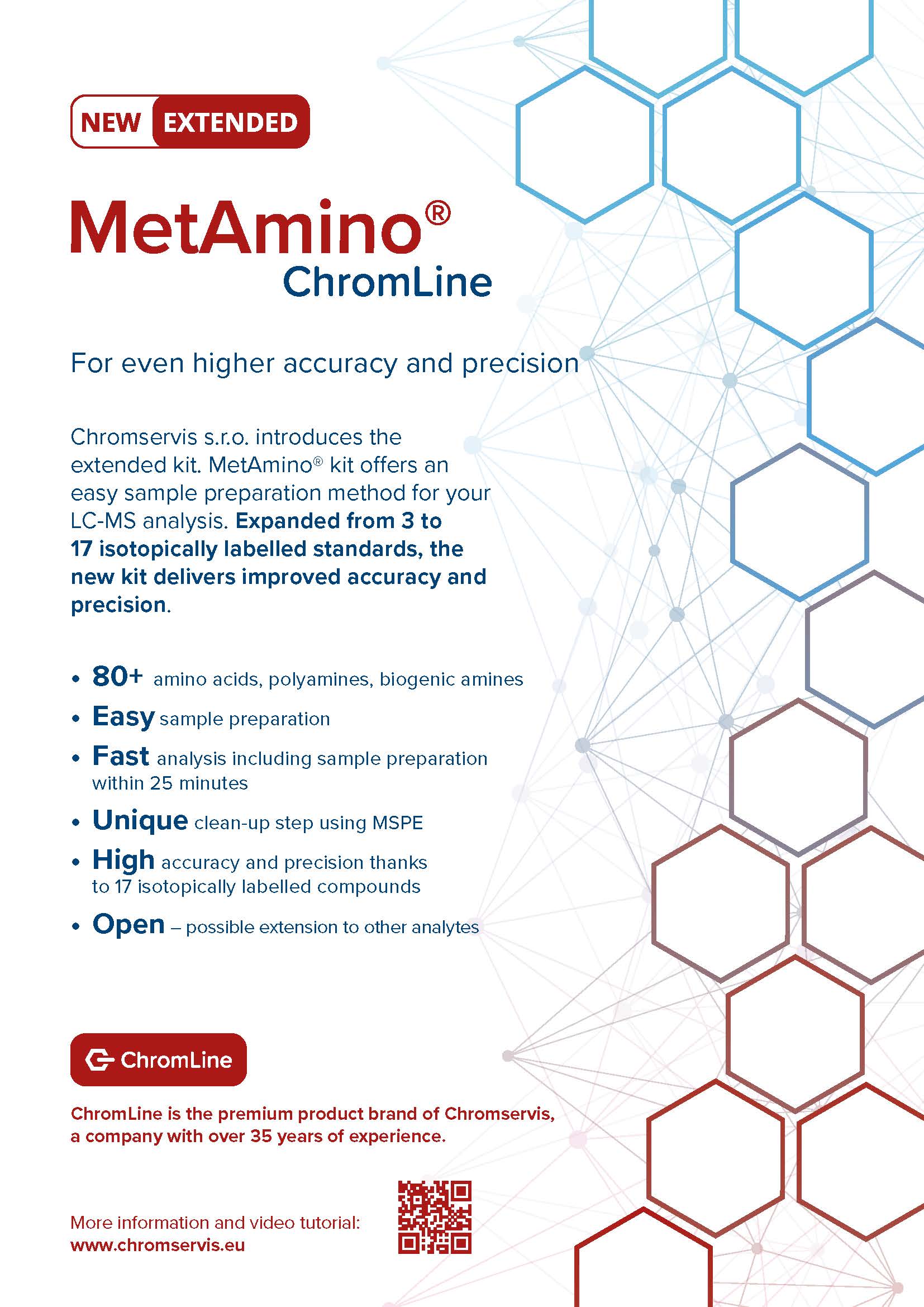 MetAmino leaflet