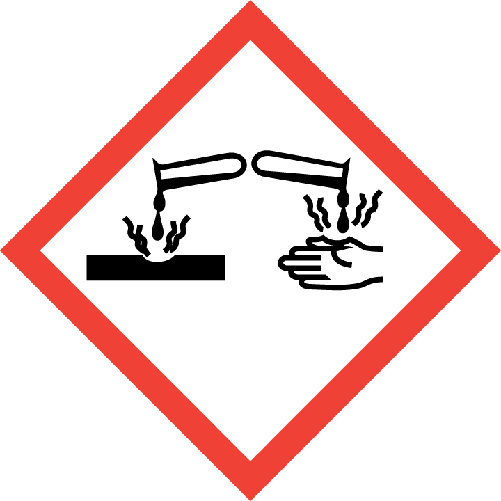 Corrosive substance or skin irritant