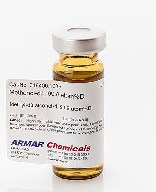 Methyl-D3 alcohol-D, 99.8 atom%D, 10 ml septum vial