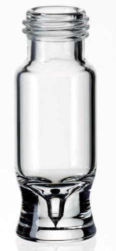0.9ml Total Microliter Short Thread Vial ND 9,
32 x 11.6mm, clear glass, 1st hydrol. Class, 100 pcs.