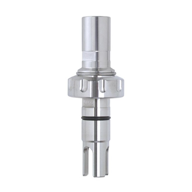 Inline fitting ARI 106 for standard sensor, Ingold 25 mm, (G1 1/4"), o-ring position 29 mm, with protection