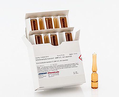 Methyl-D3 alcohol-D, 99.8 atom%D, 10 x 0.6 ml, CAS 811-98-3