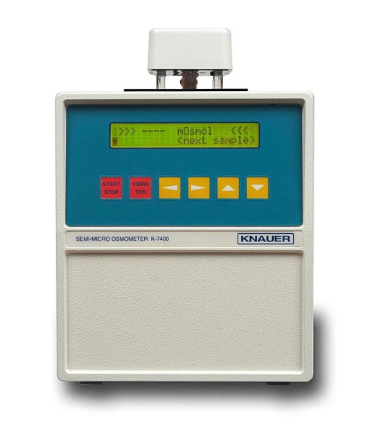 Semi-Micro Osmometer K-7400 with measuring head for plastic vials