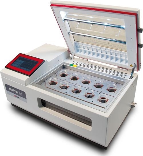 MultiVap10 Automated concentrator - 10 sample positions
