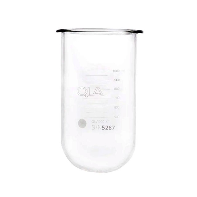 1000mL Clear Glass Vessel for Sotax Xtend, Serialized
