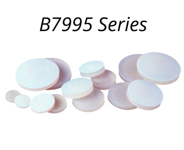 Septa for Sample Screw Th. Caps 15-425, PTFE/S, 100/pk