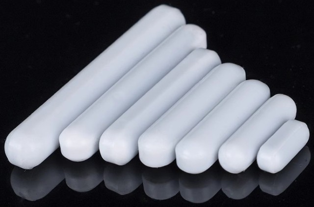 Magnetic Stirring Bar, 8mm x 40mm, 10 pc/pkg