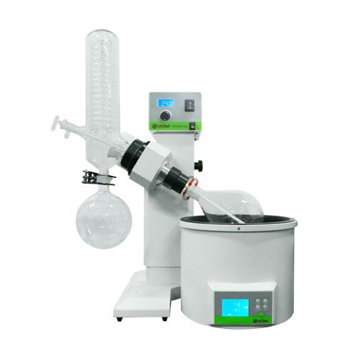 EV400H-V Rotary Evaporator - Manual vertical lift - Vertical condenser - 230°C - 300rpm