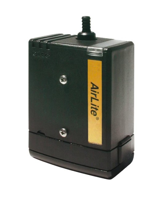 AirLite sample pump includes 3alkaline batteries, screwdriver set
