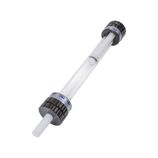 Kolumna szklana z serii ECOPLUS, 10 µm, wersja AB 5 mm, krótkie tłoki, długość 250 mm