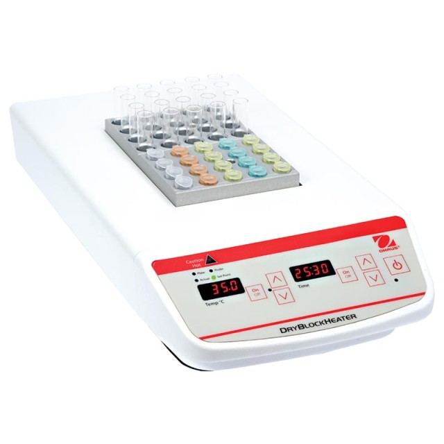 OHAUS Dry Block Heater, Model, HB2DG, 2 blocks, Digital control