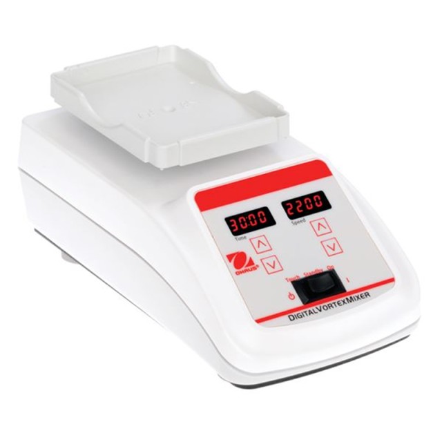 Homogenizátor OHAUS Vortex pro mikrodestičky, model VXMPDG, digitální ovládání, orbit 3.5 mm