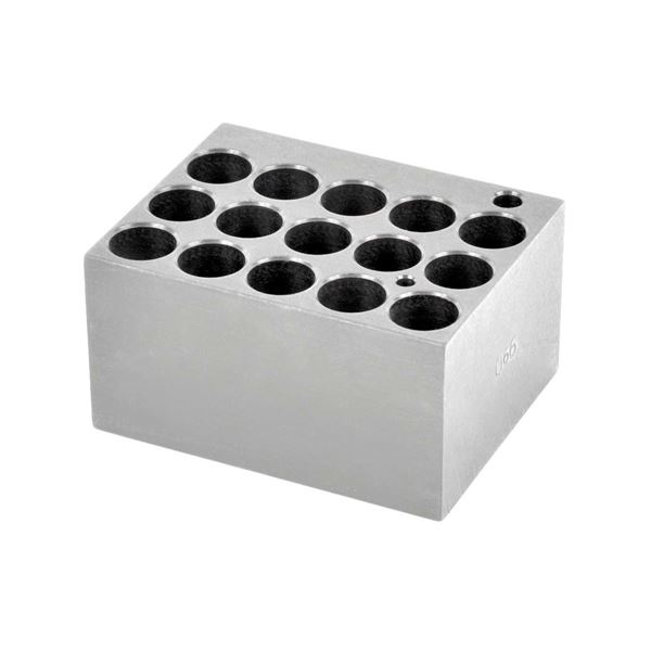 Modulární blok na vialky s průměrem 16 mm, 15 jamek