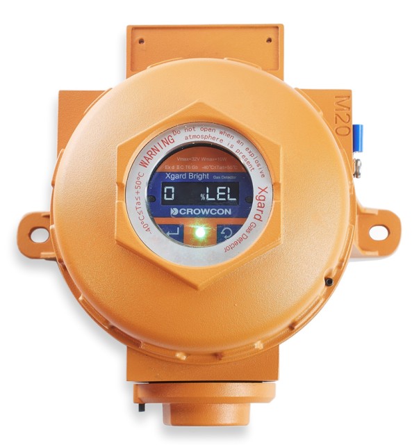 Xgard Bright fixed gas detector, metan 0-100% LEL, relay, HART
