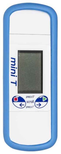mini T Temperature datalogger with internal sensor,multifunction display,range of temperat