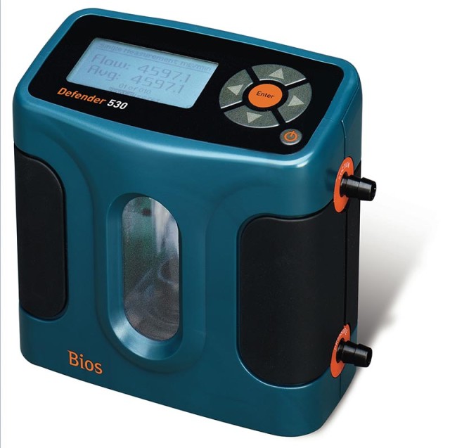 Defender 520 Low flow range, 5 mL – 500 mL/min, charger with european plug configuration
