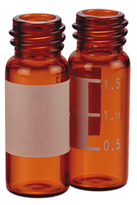 2 ml Amber Sc. Th. I/D Vial - wide m., 10-425 , 12 x 32, 100/pk
