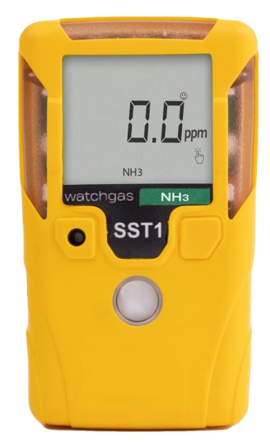 SST1 jednokanálový detektor plynů (servisovatelný) - NH3 (amoniak) 100ppm