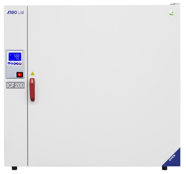 ICF 200 PLUS - forced air  incubator with 7 programs x 10 steps, +5°C RT…70°C, 200 Lt volume, Accredia certificate of calibration at 37°C included.