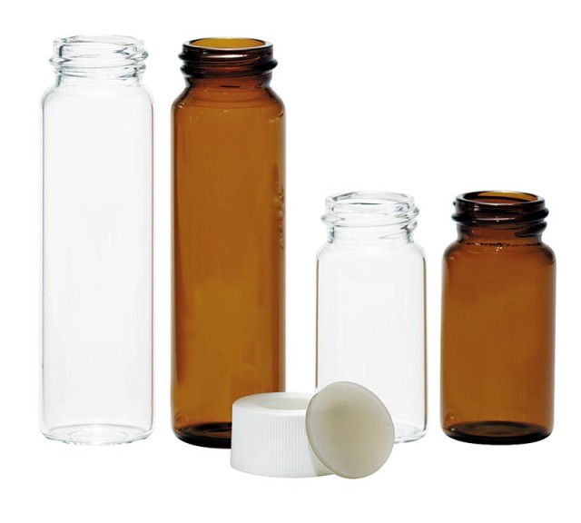 EPA vialky - čiré, 20 ml, 28 x 57 mm, 100 ks