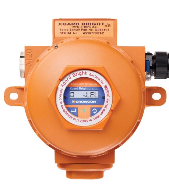 Xgard Bright fixed gas detector, Flammable gases (MPS) 0-100% LEL, relay, HART