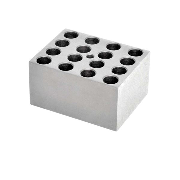 Modulární blok na zkumavky s průměrem 12-13 mm, 16 jamek