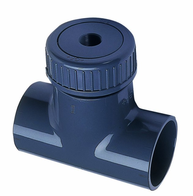 PVC flow-through fitting ARF 101