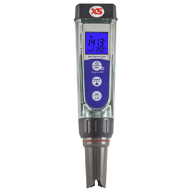 COND 5 tester kit, incl. 1 extra cap for calibration, 1413 µS and 12,88 mS