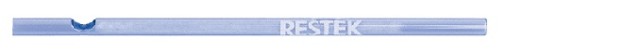 RESTEK Topaz Liner, Single Baffle with wool, 2 x 3 x 78mm, for Agilent, 10 pcs