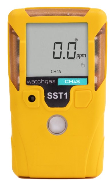 SST1 jednokanálový detektor plynů (servisovatelný) - CH4S (methylmerkaptan) 100ppm