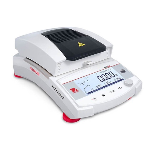 Moisture analyzer OHAUS MB 62, weighing 90g, parts 1mg, IR Carbon fiber heating