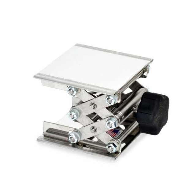 Heavy Duty Lab-Lift, 102 x 102 mm deck size, SS construction