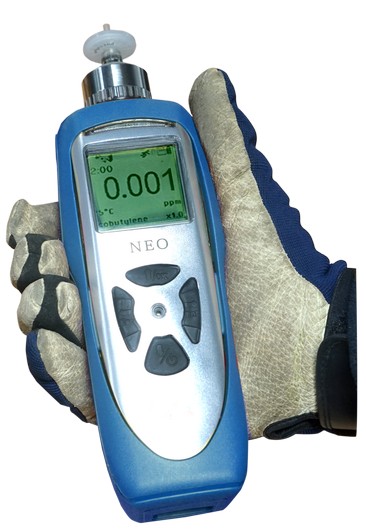 Watchgas NEO PPM (Blue Boot) 0,01 - 5,000 ppm VOC, PID detector,BLE (Bluetooth Low Energy)