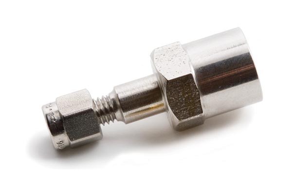 Flip Seal Kit - Adaptor and 0.8mm Gold Plated Dual Vespel Inlet Seal