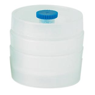 SureSeal Certified Lek-free Cassette, 37 mm, 2-piece, Polypropylene, opaque white, 50pcs