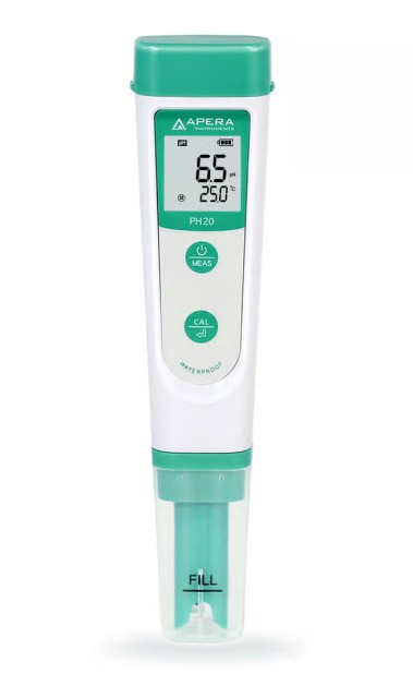 Value pH Pocket Tester 0-14.0 pH incl. Calibration Solution and carrying case