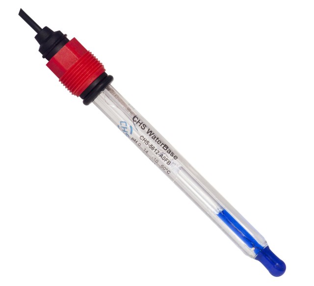 CHS WaterBase 120 mm, fixed cable 5 m, BNC connector - process sensor