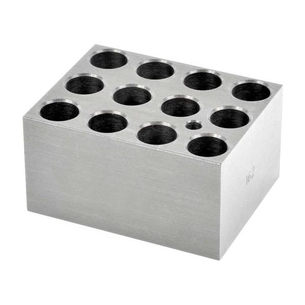 Modulární blok na zkumavky s průměrem 15-16 mm, 12 jamek
