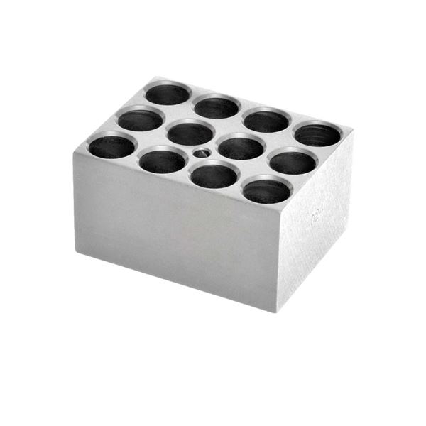 Modulární blok na zkumavky s průměrem 17-18mm, 12 jamek
