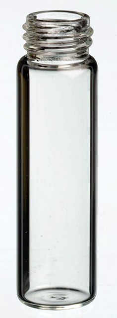 8ml Screw Neck Vial, 15-425 thread, 61 x 16.6mm, clear glass, 1st hydrolytic class, 100 pcs