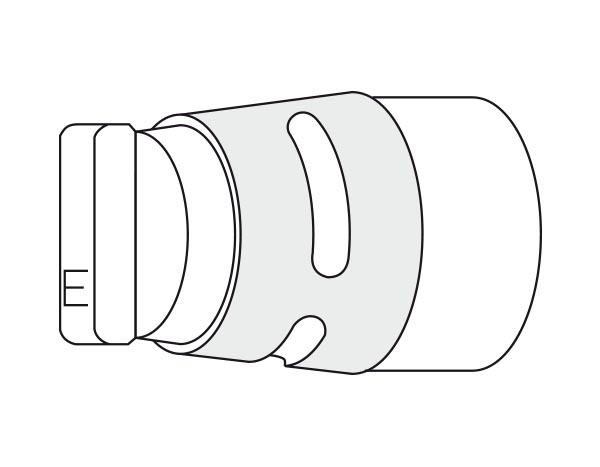 Rotor seal, 6 port 2-pos W-valve, 1/16 x 0.4mm, 75°C/5000psi liq.