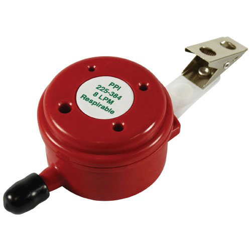 Preloaded Disposable Respirable PPI (red), 8 L/min, plastic, one time use.