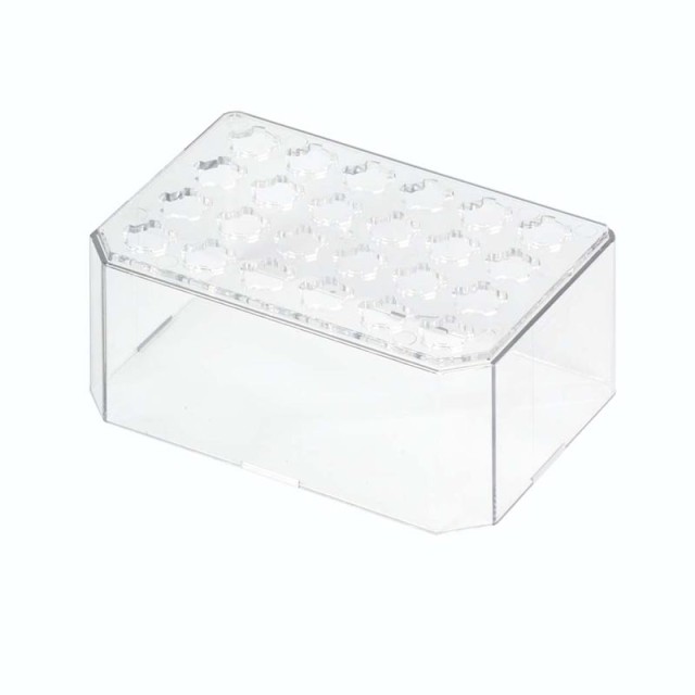 Krabička/zásobník pro 24 zkumavek 1,5 ml nebo 2,0 ml