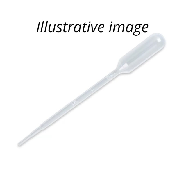 Pasteur pipety PE nesterilní, objem stonku 1ml/balónku 3,5mL 500ks