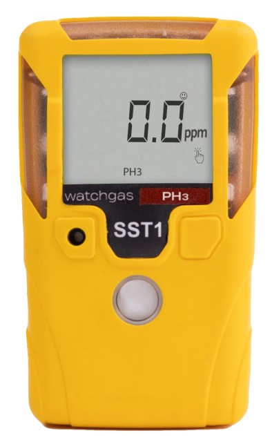 SST1 jednokanálový detektor plynů (servisovatelný) - PH3 (fosfan) 20ppm