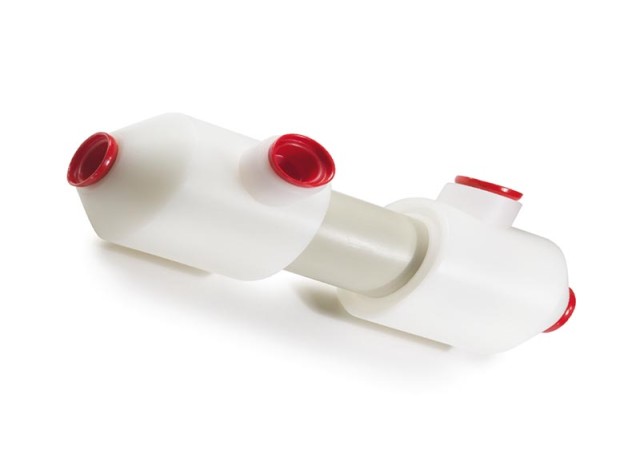 Humidifier Nafion, 2500 tubes 0.04", 15" length, ABS shell/fittin.