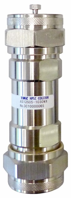 YMC-Actus Pro C8, semi-preparative HPLC column (20.0 mm i.d.), 12 nm, S-5 µm, 250 x 20.0 mm