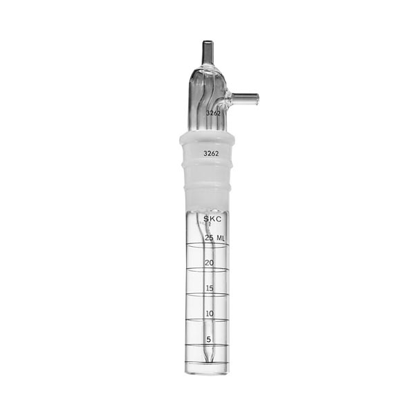 IMPINGER, glass, spill resistant, 25ml, standard nozzle