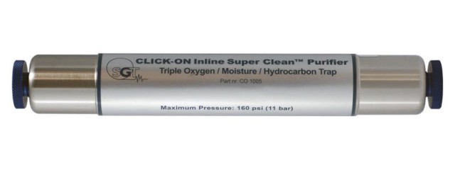 Trap, SGT Click-On,  Complete Carrier Gas Filter, Kit, 1/4" SS