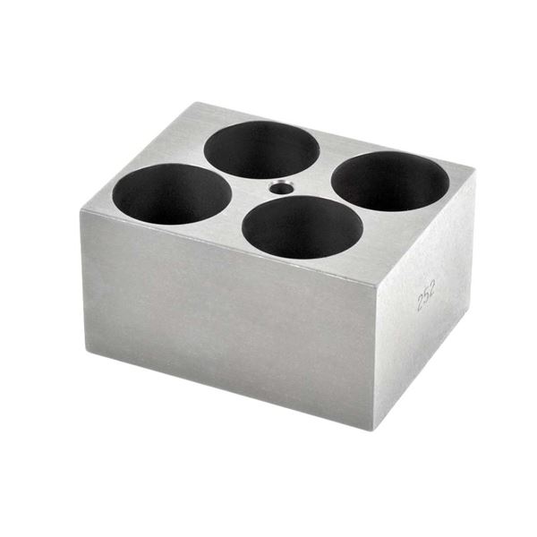 Modulární blok na zkumavky s průměrem 35 mm, 4 jamky